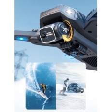 Dron met 2 camera's en 2 batterijen