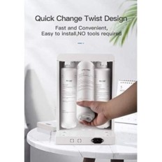 Distributeur de TDS Twist Twist à 3 étages d'eau potable avec écran LED. 4.5l