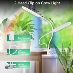 Intelligent light Diivoo for growing plants in double rooms