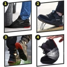 Zapatos de protección deportiva TQGold, para hombres y mujeres, 43 UE