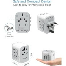 Universal Reiseadapter Tessan 2 USB A + 3 USB C 633FV