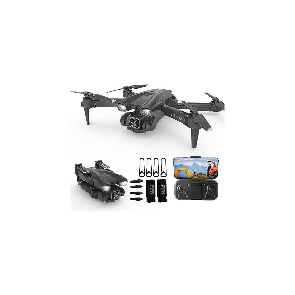 MINI DRONE 2 Saliekamās kameras +2 baterijas