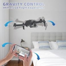 Mini drone 2 cámaras plegables +2 baterías