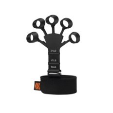 Flexible trainer for stretching the fingers of the silicone expander for hand exercise and rehabilitation