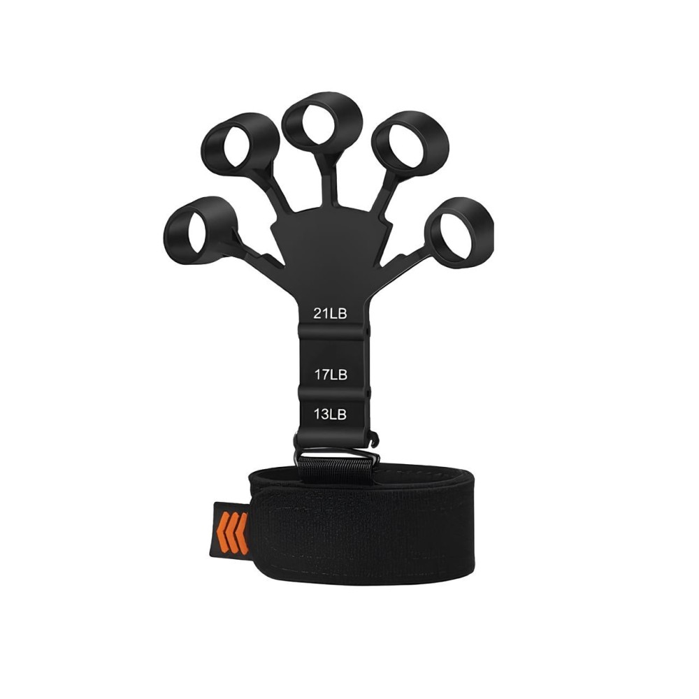 Flexible trainer for stretching the fingers of the silicone expander for hand exercise and rehabilitation