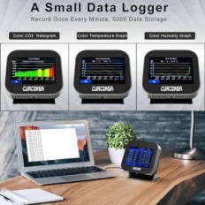 Monitorar Curcons Detector de CO2 Mensuração Inteligente de Qualidade do Ar Inteligente