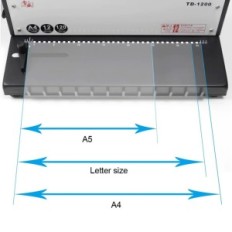 Rayson TD-1200R wire binding machine. Professional device for fixing documents in the office and home