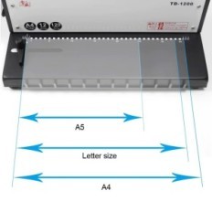 Rayson TD-1200R draadbindende machine. Professioneel apparaat voor het bevestigen van documenten op kantoor en huis