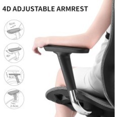 Kontorstol med 4D Sihoo armlæn