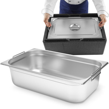 Gonders Recipiente GN 1/1 com detentores ocultos 530x325x150mm 21L 817148