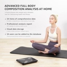 Digitaalinen paino ja kehon analysaattori jopa 181 kg