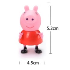 Et sett med eventyr Peppa 4 stk leker som viser dine favoritthelter av barn