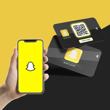 Follow Snapchat contactless...
