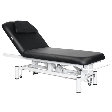 Electric bed for massage azzurro 684 1 motor black — side view