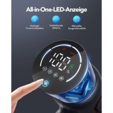 Aspirapolvere wireless ONIDE S13 33000PA, con touch screen