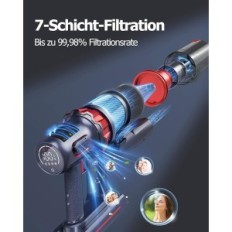 Aspirateur sans fil Horitude S13 33000Pa, avec écran tactile