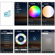 Podne LED svjetiljke, WiFi, RGB svjetlo, IP67 D31mm, 30pcs