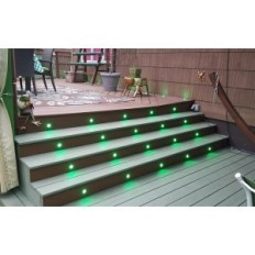 Λαμπτήρες LED δαπέδου, WiFi, RGB φως, IP67 D31MM, 30pcs