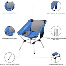 Foldable camping chair FBSort 2 pack up to 150 kg
