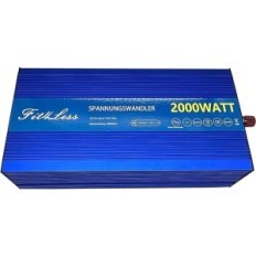 Střídač se dvěma shuku zásuvkami, USB port DC12V vstup AC230V 50Hz výstup