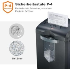 Bonsai p-4 papir shredder (5 x 12 mm), 16 listova