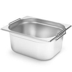 Obecná kontejner GN 1/2 se zatahovacími rukojetí 325x265x150mm 9,5l Hendi 817346