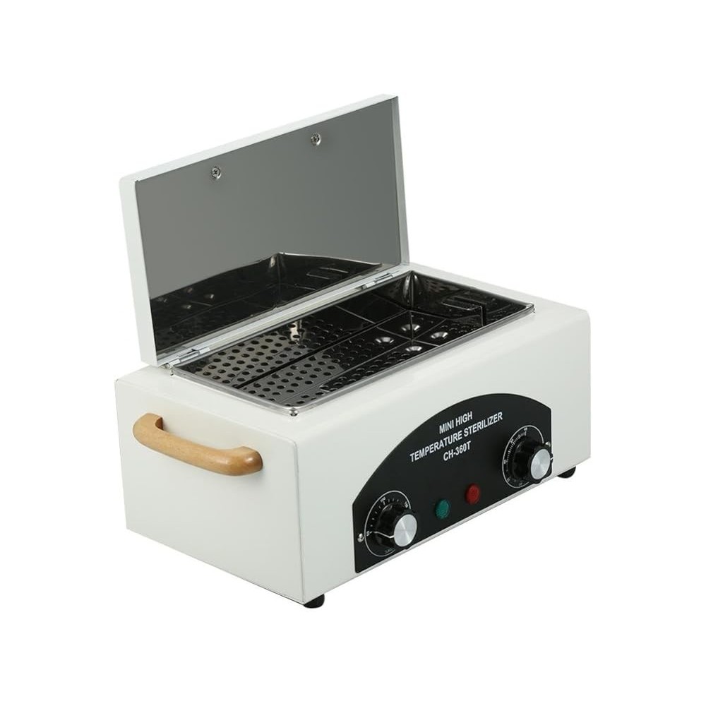 A high-temperature dry sterilizer for disinfecting tools