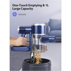 Trådlös manuell dammsugare JR600 400 W 33000PA Avtagbart batteri