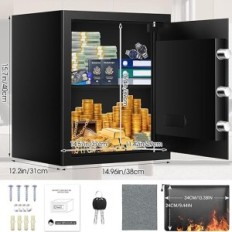 House Safe with a capacity of 43 liters, fireproof, waterproof