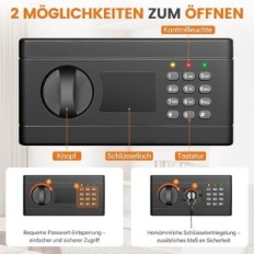 Dům v bezpečí s kapacitou 43 litrů, ohnivzdorné, vodotěsné