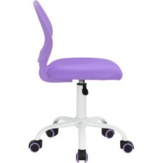 Silla de oficina rotativa regulable violeta Casa Casa Conjunto de 2 PCS