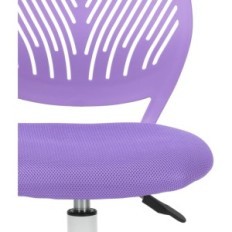 Violett Justerbar Rotary Office Chair Hem Casa Set med 2 st