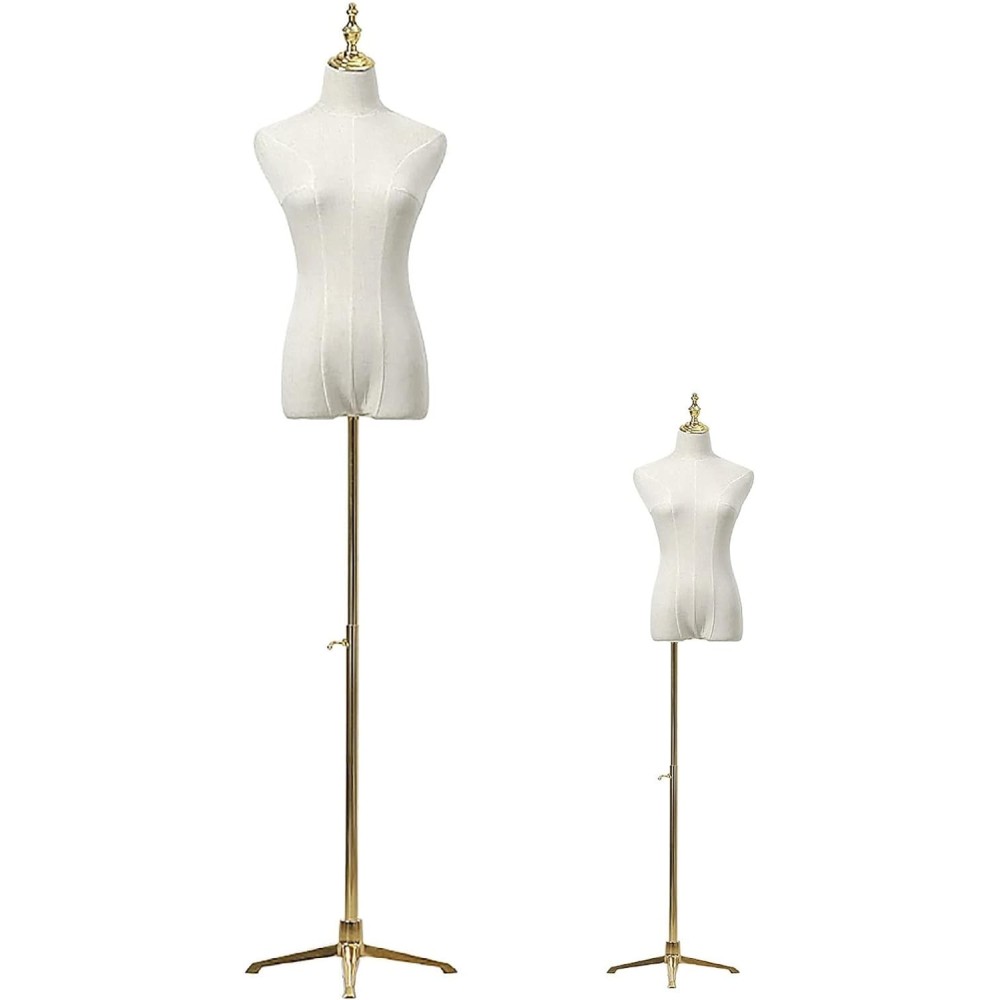Women's tailor mannequin with a stand of adjustable height