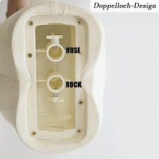 Moterų pritaikymas manekenas su reguliuojamo aukščio stendu