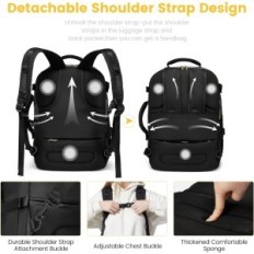 Vodotěsné dámské batoh Big 40l Lovevěh Black