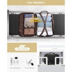 Zaino da donna impermeabile Big 40L Lovevook nero