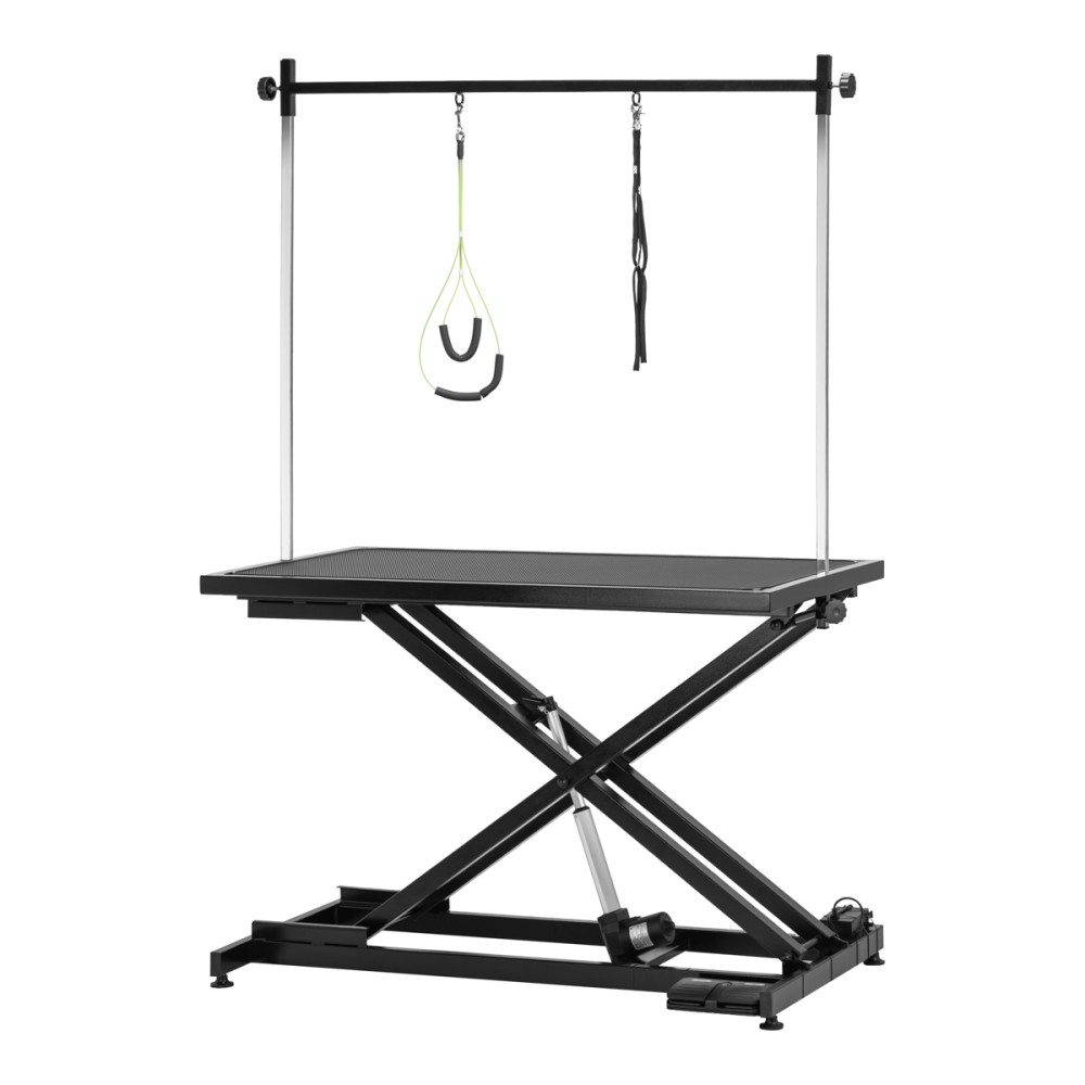 Elektrischer Trimmtisch P4W 1 schwarz — Vorderansicht