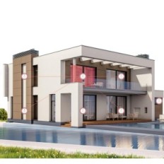 Network Smoke Sensor Putogesafe, brannsensor, pakke 6 stk.