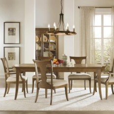 Elegant Shingjiaoo taklysekrone 6 lampe (Energiklasse B)