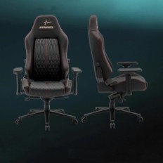 Gaming STARUZI forgó ülés, állítható háttámla, kartámasz, fekete