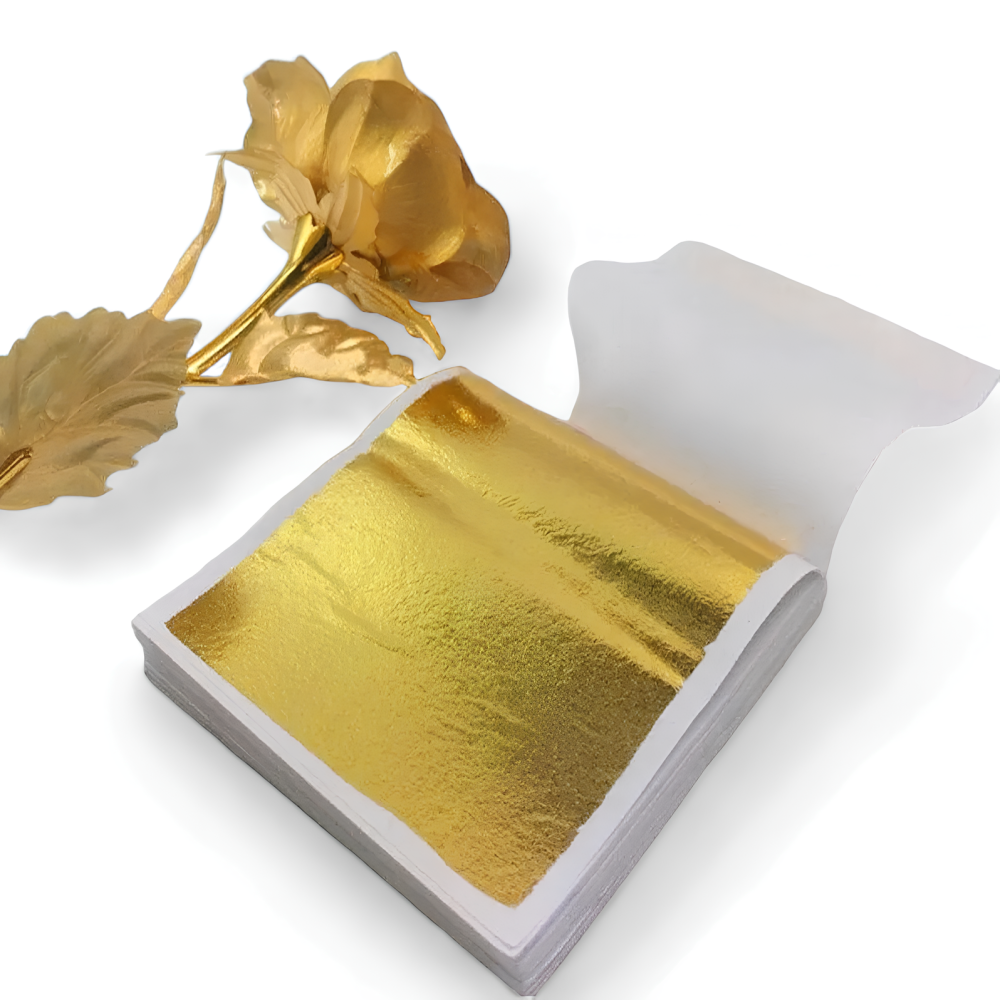 Golden Gold Flakes foolium decoupage 100 tükk dekoratiivfoolium kullamiseks, kaunistavad mööbel, küüned ja käsitöö