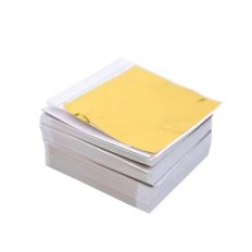 Zlatna zlatna pahuljica folija za decoupage 100 komad ukrasne folije za pozlaćivanje, ukrašavanje namještaja, noktiju i rukotvor