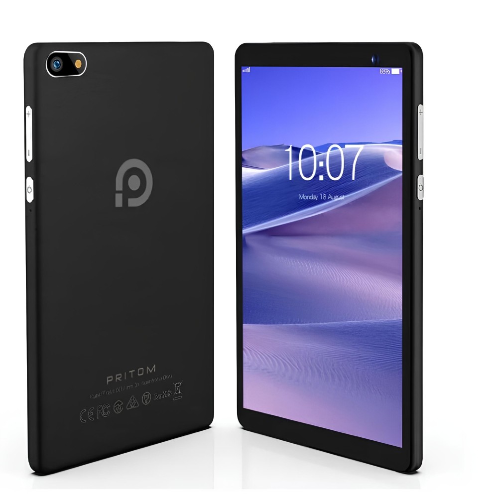 Tabletė Pritom 7 colių 32 GB - "Android" 11HD IPS, dvigubos kameros, "WiFi", "Bluetooth"