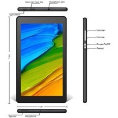 Tablet Pritom 7 tum 32 GB - Android 11HD IPS, dubbelkamera, WiFi, Bluetooth