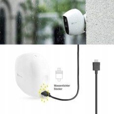 Panneau solaire Leicke SP00502 à Ezviz C3A 5 V 1 A