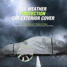 Favoto Car Cover for bil sedan / sommer