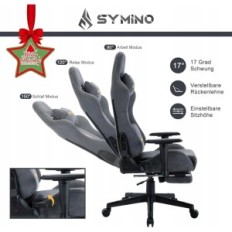 Gamino Alcantara Alcantara Alcantara adjustable with a footrest