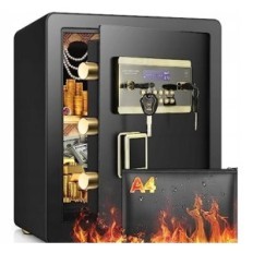 Digital 43L Safe with fire-resistant document bag