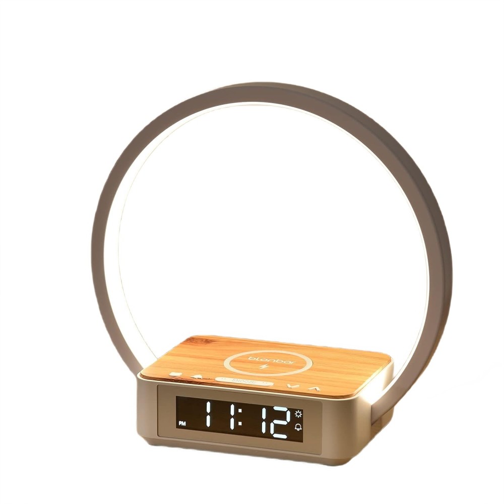 Blonbar Night Light LED Alarm Clock Qi Wireless Charger 10W