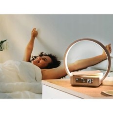 Blonbar Night Light LED Allarme Allarme Qi Charger wireless 10W